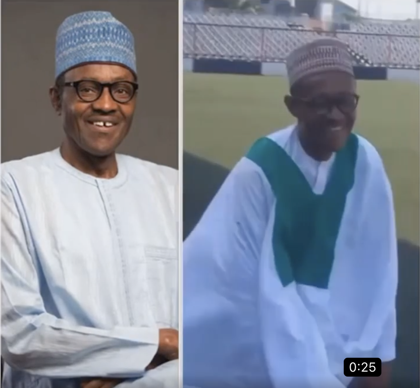 FACT-CHECK: A viral video of football juggler is NOT former President Buhari