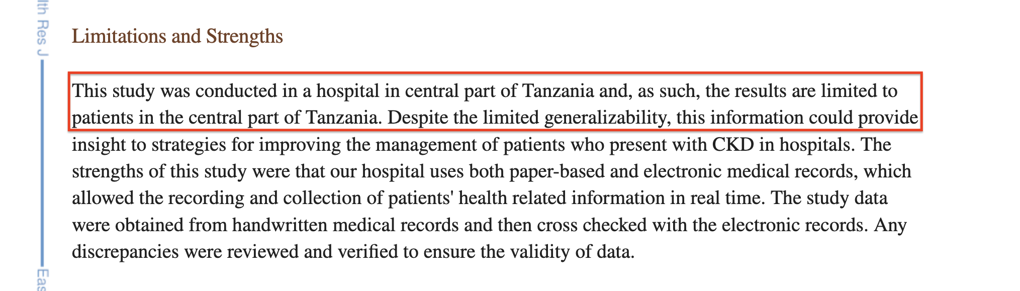 FACT-CHECK: Is it true that 7 out of every 100 Tanzanians have chronic kidney disease?