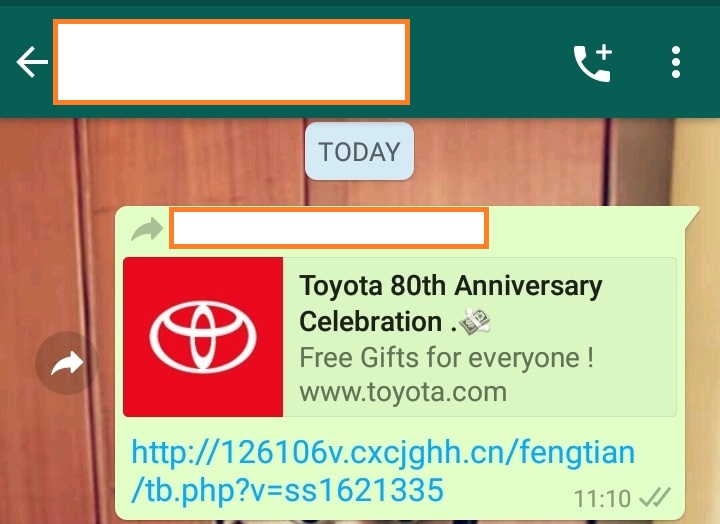 HOAX: A site offering cars and gifts as part of Toyota’s 80th anniversary celebration is a scam