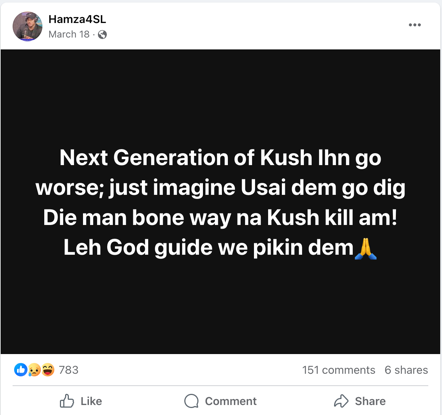 KUSH: Politics aside, Sierra Leoneans unite in tackling the drug epidemic