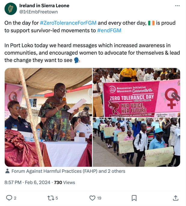 FGM in Sierra Leone: Pro-FGM activists leave little digital footprints