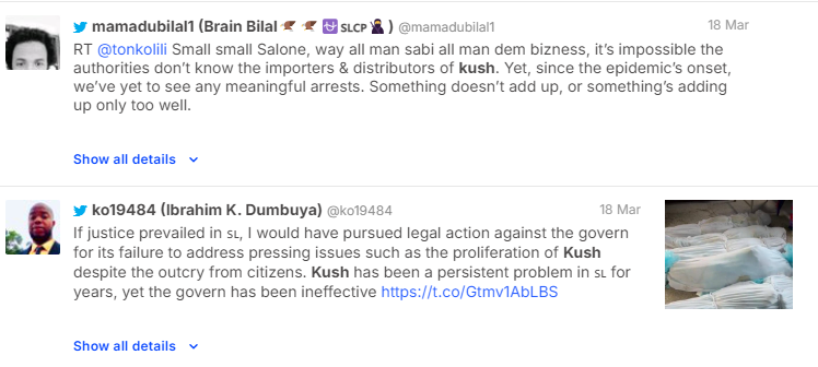 KUSH: Politics aside, Sierra Leoneans unite in tackling the drug epidemic