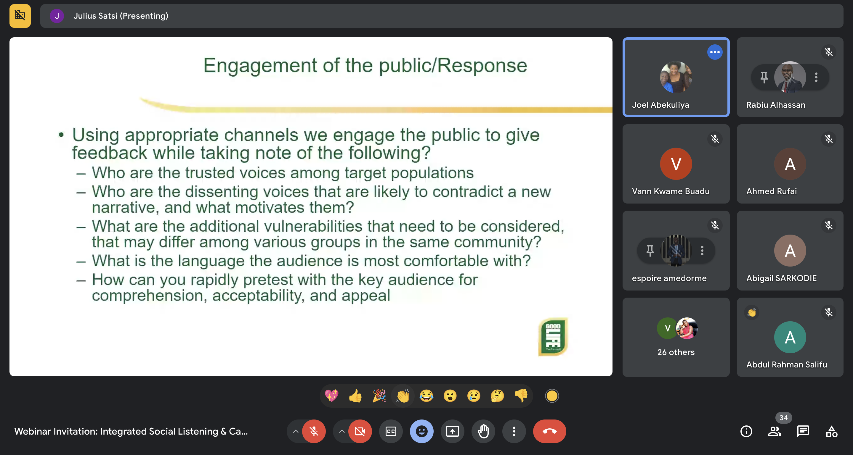 FactSpace West Africa, partners host health misinformation webinar for key stakeholders