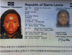 FACT-CHECK: Sierra Leonean passport bearing biodata of Chinese national is authentic