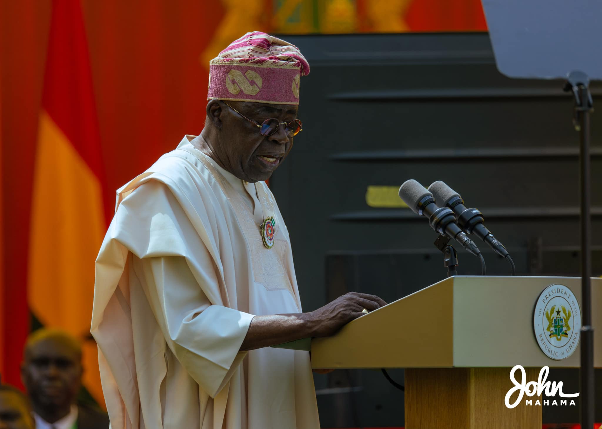 FACT-CHECK: Did President Mahama refer to Tinubu as President of Ghana in inaugural address?