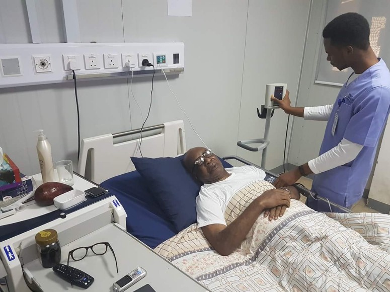 FACT-CHECK: Photo of Nigerian President Bola Tinubu in a hospital bed manipulated