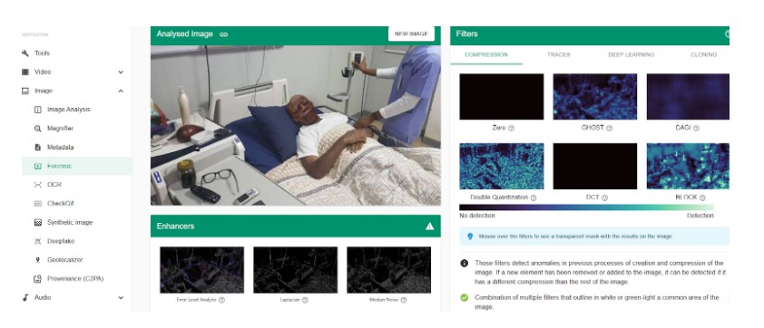 FACT-CHECK: Photo of Nigerian President Bola Tinubu in a hospital bed manipulated