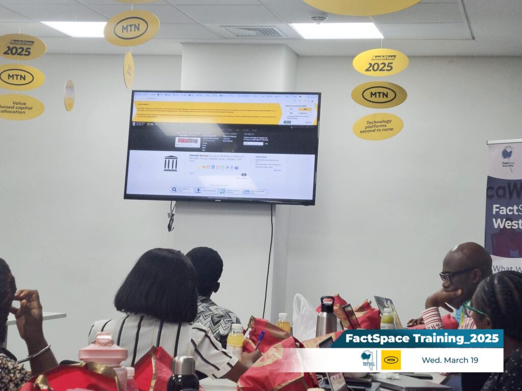 FactSpace trains MTN Ghana staff on misinformation and disinformation