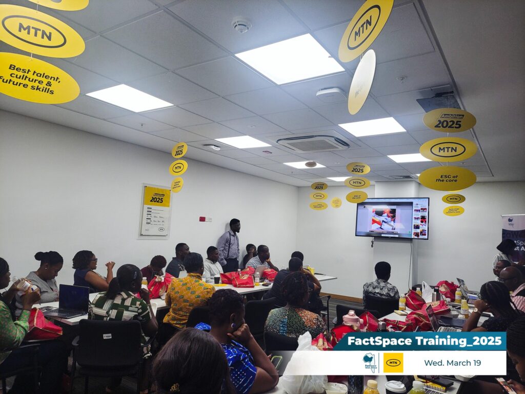 FactSpace trains MTN Ghana staff on misinformation and disinformation