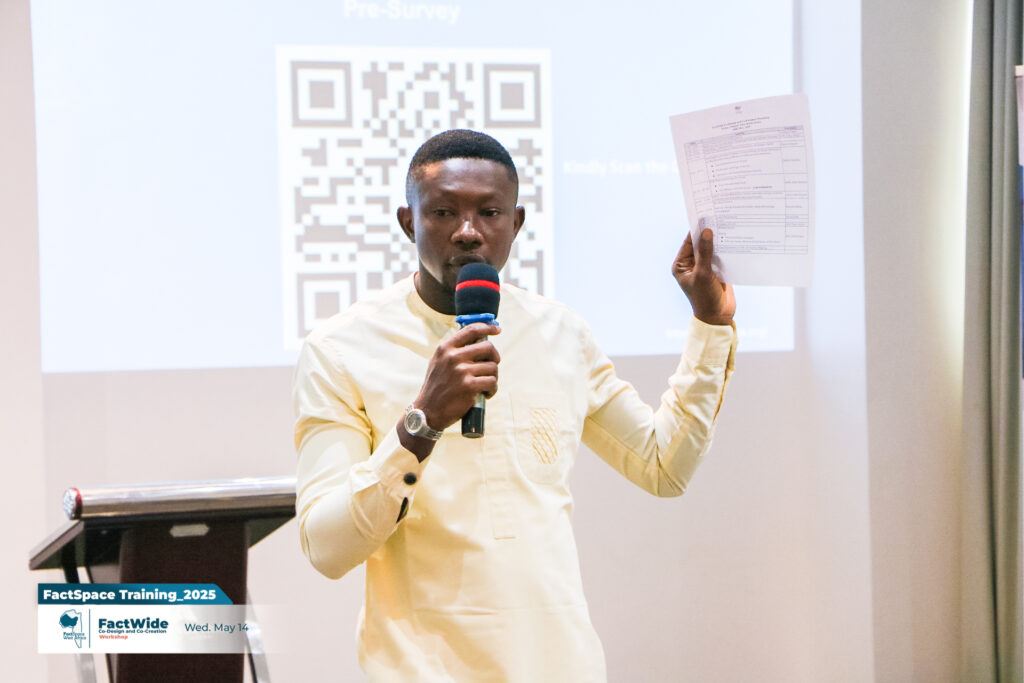 FactSpace West Africa holds workshop on expanding access to fact-based information through IVR technology FactSpace West Africa holds workshop on expanding access to fact-based information through IVR technology