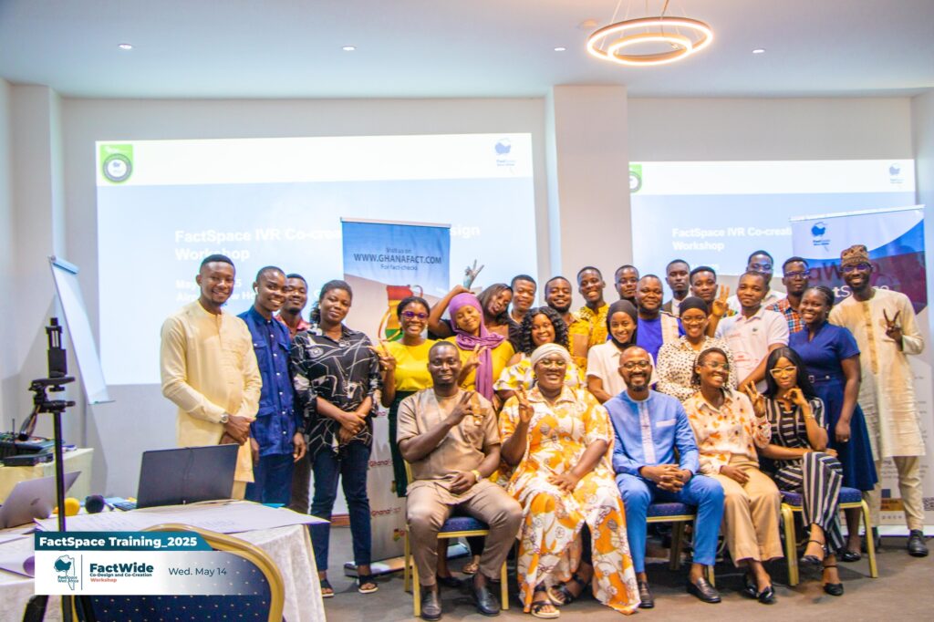 FactSpace West Africa holds workshop on expanding access to fact-based information through IVR technology FactSpace West Africa holds workshop on expanding access to fact-based information through IVR technology