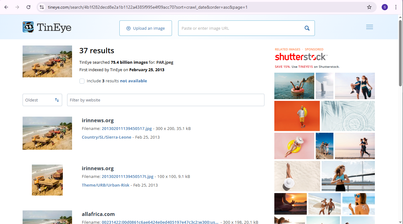 How to use TinEye to verify images – a step-by-step guide How to use TinEye to verify images – a step-by-step guide