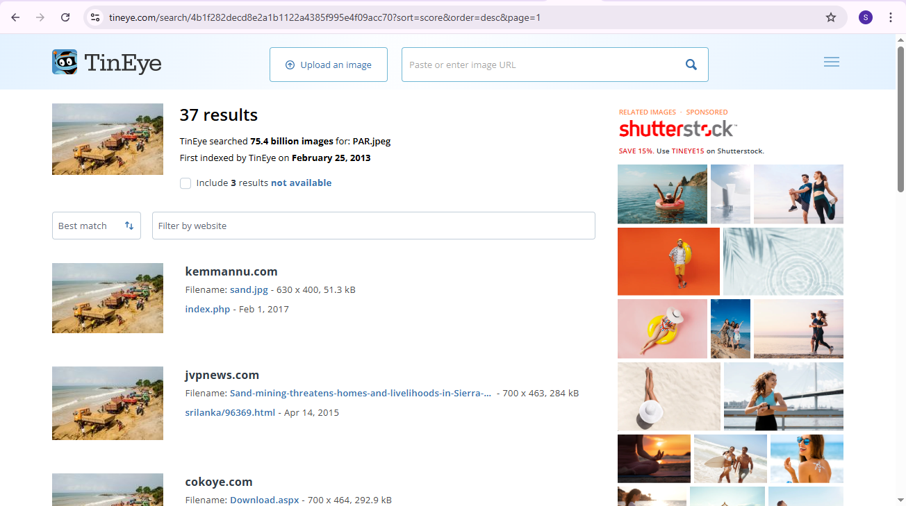How to use TinEye to verify images – a step-by-step guide How to use TinEye to verify images – a step-by-step guide