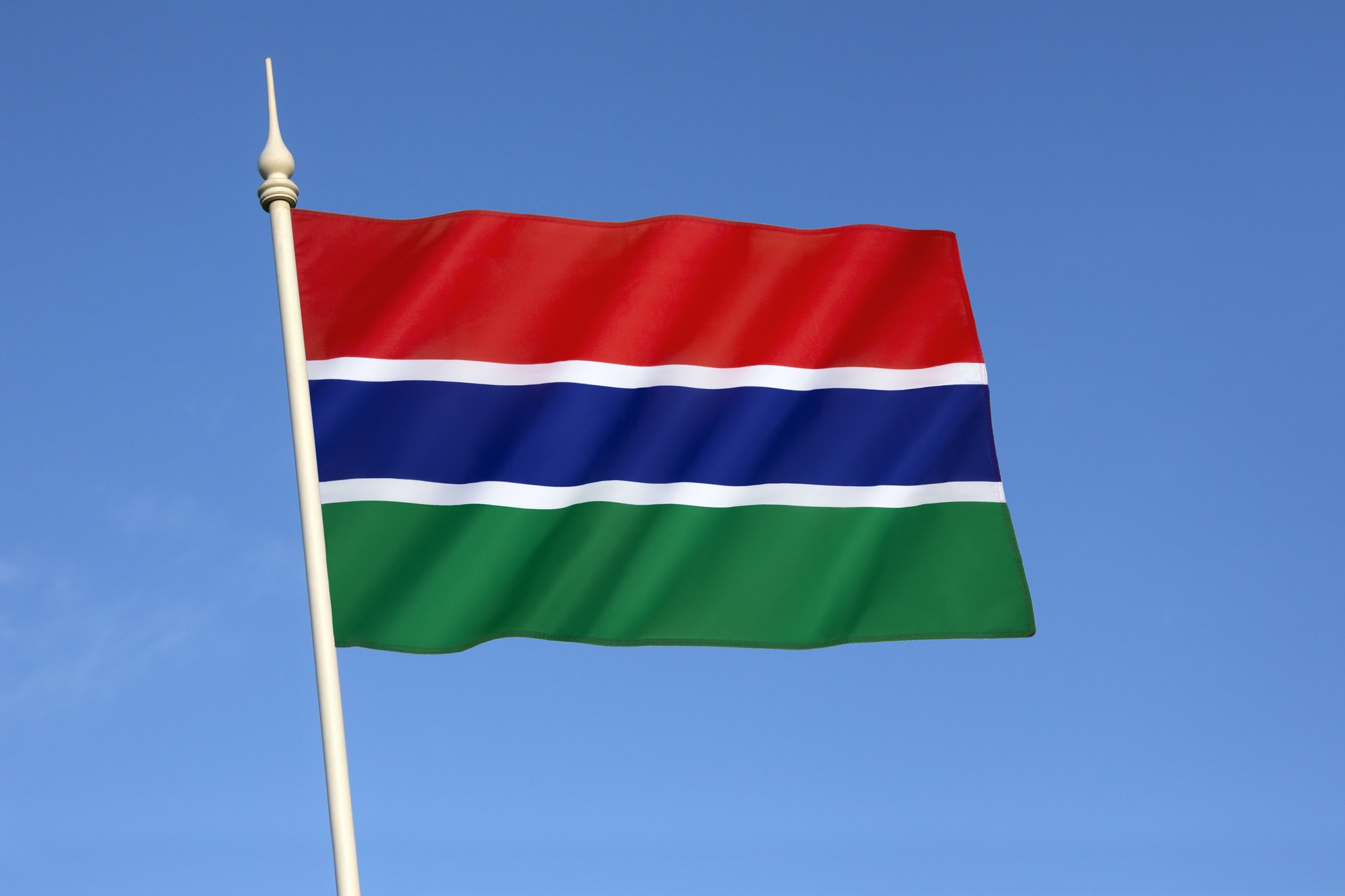 National flag of Gambia