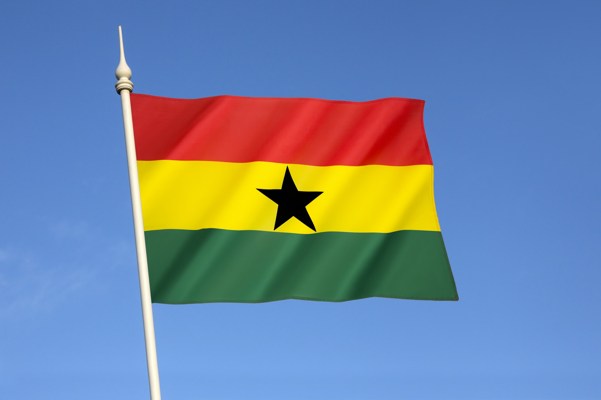 National flag of Ghana