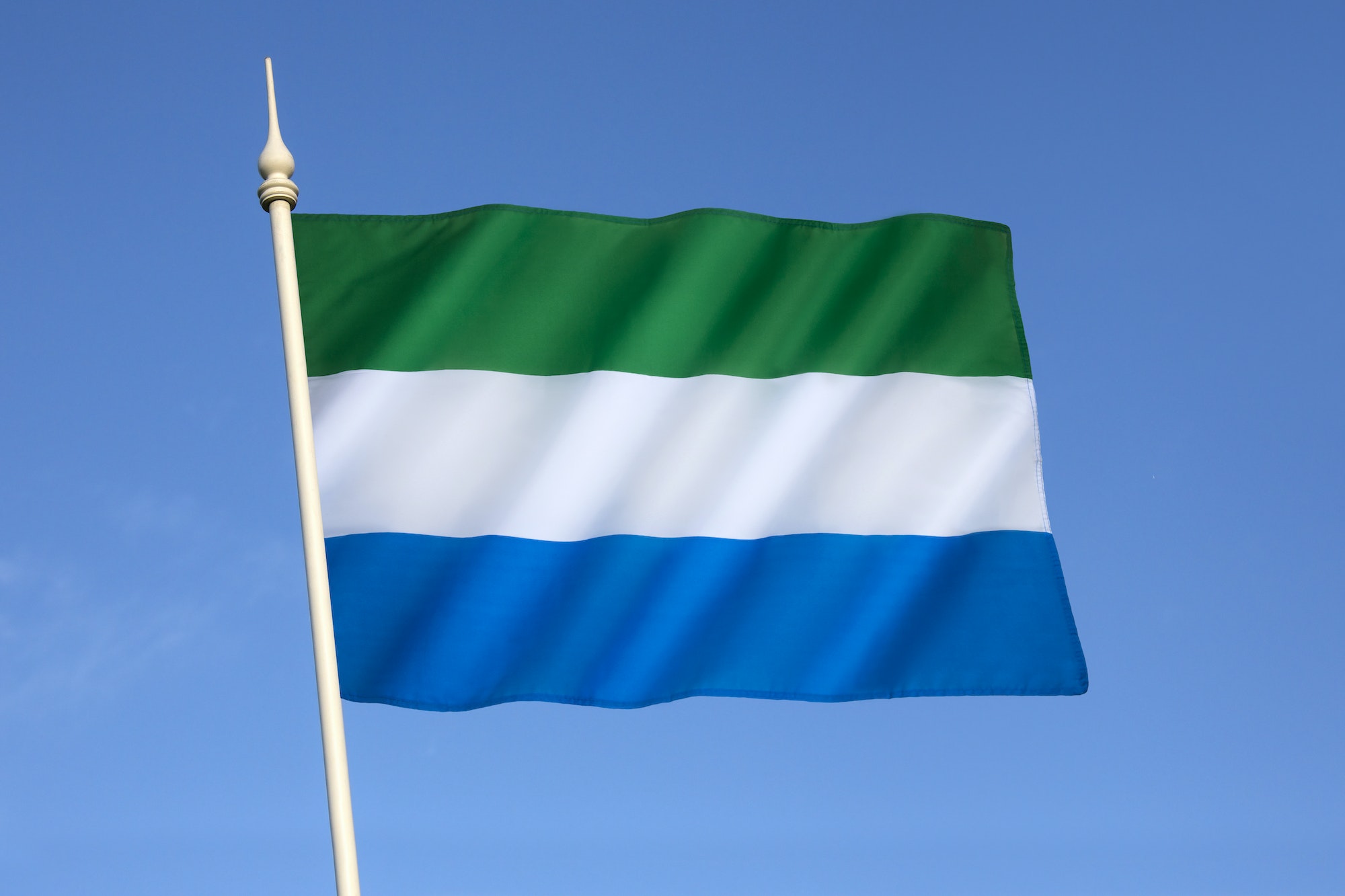 Flag of Sierra Leone