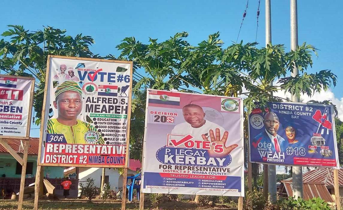 candidates posters liberia