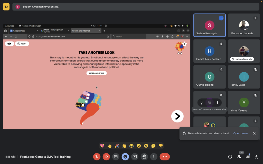 Brandwatch: Gambian Fact-Checkers trained on use of social media analytics tool