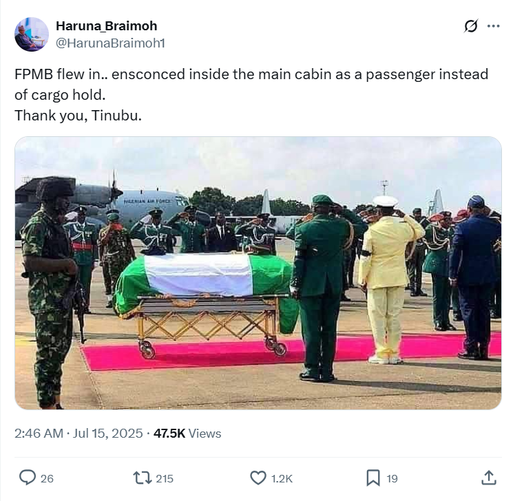 Fact-checking misinformation around Buhari’s death and return to Nigeria for burial