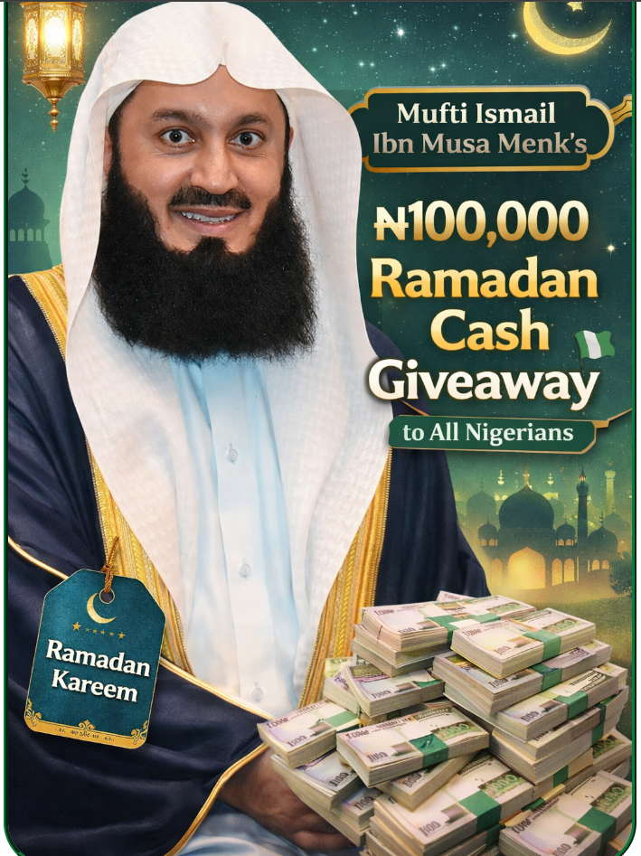 SCAM: WhatsApp message about Mufti Menk offering Ramadan cash to Nigerians is False