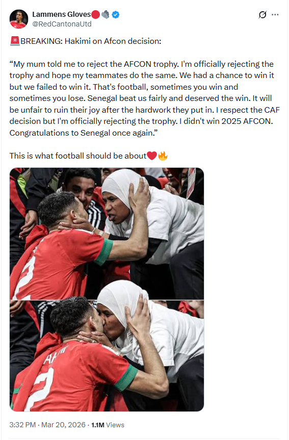CAF's AFCON 2025 ruling triggers 'fake news' - Verifying Senegal's trophy with soldiers video, Hakimi’s rejection and Guinea petition