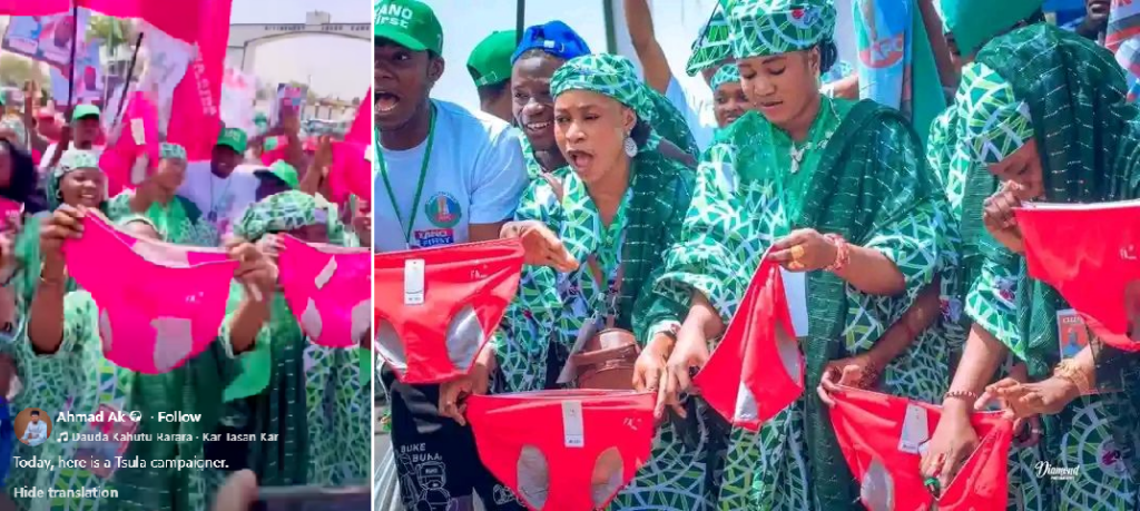 False! Governor of Nigeria’s Kano State did not distribute panties, viral images manipulated
