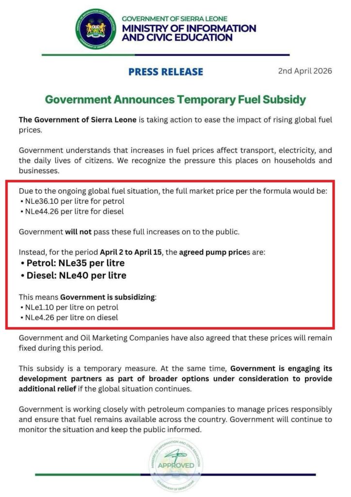 Pumps, prices and subsidies: How Anglophone West Africa managed fuel amid Middle East war