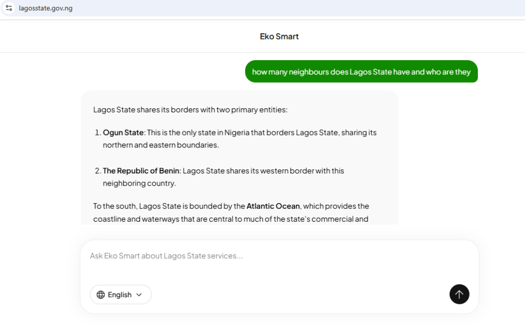 FACT-CHECK: Governor’s claim that Lagos is bordered only by Atlantic Ocean and Ogun State is False