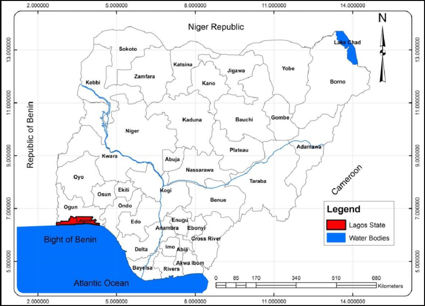 FACT-CHECK: Governor’s claim that Lagos is bordered only by Atlantic Ocean and Ogun State is False