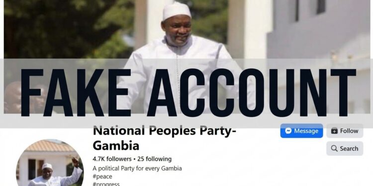 Gambia 2026: The fake governing NPP-Gambia Facebook page operated from France Gambia 2026: The fake governing NPP-Gambia Facebook page operated from France